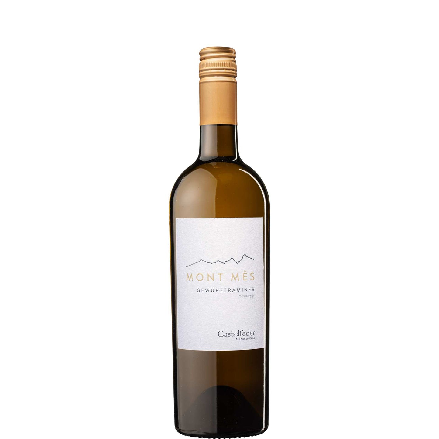 Gewürztraminer Mont Mès Castelfeder - vino bianco aromatico dell'Alto Adige