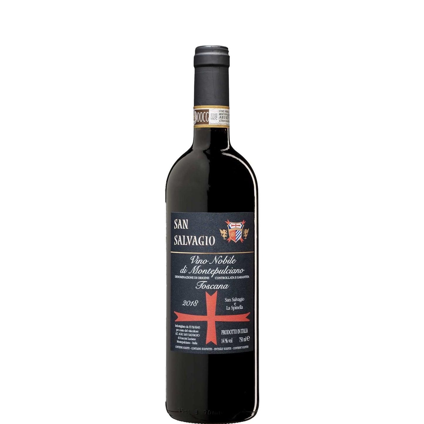 Vino Nobile di Montepulciano San Salvagio vino rosso toscana foto bottiglia